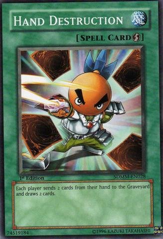 Amazon.com: Yu-Gi-Oh! - Hand Destruction (SDMM-EN028